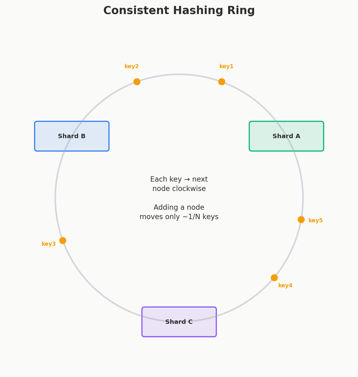 Consistent Hashing Ring