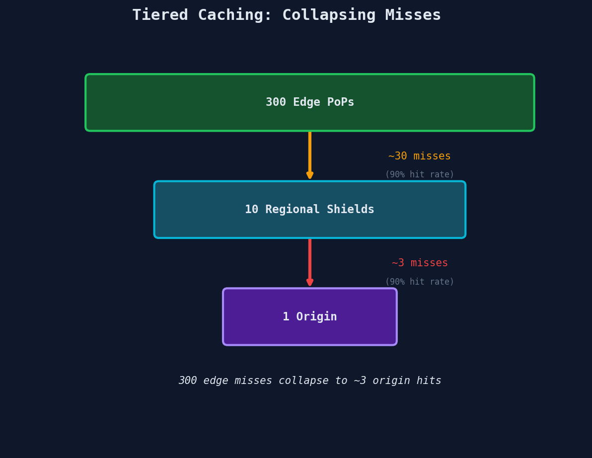 Tiered CDN Architecture