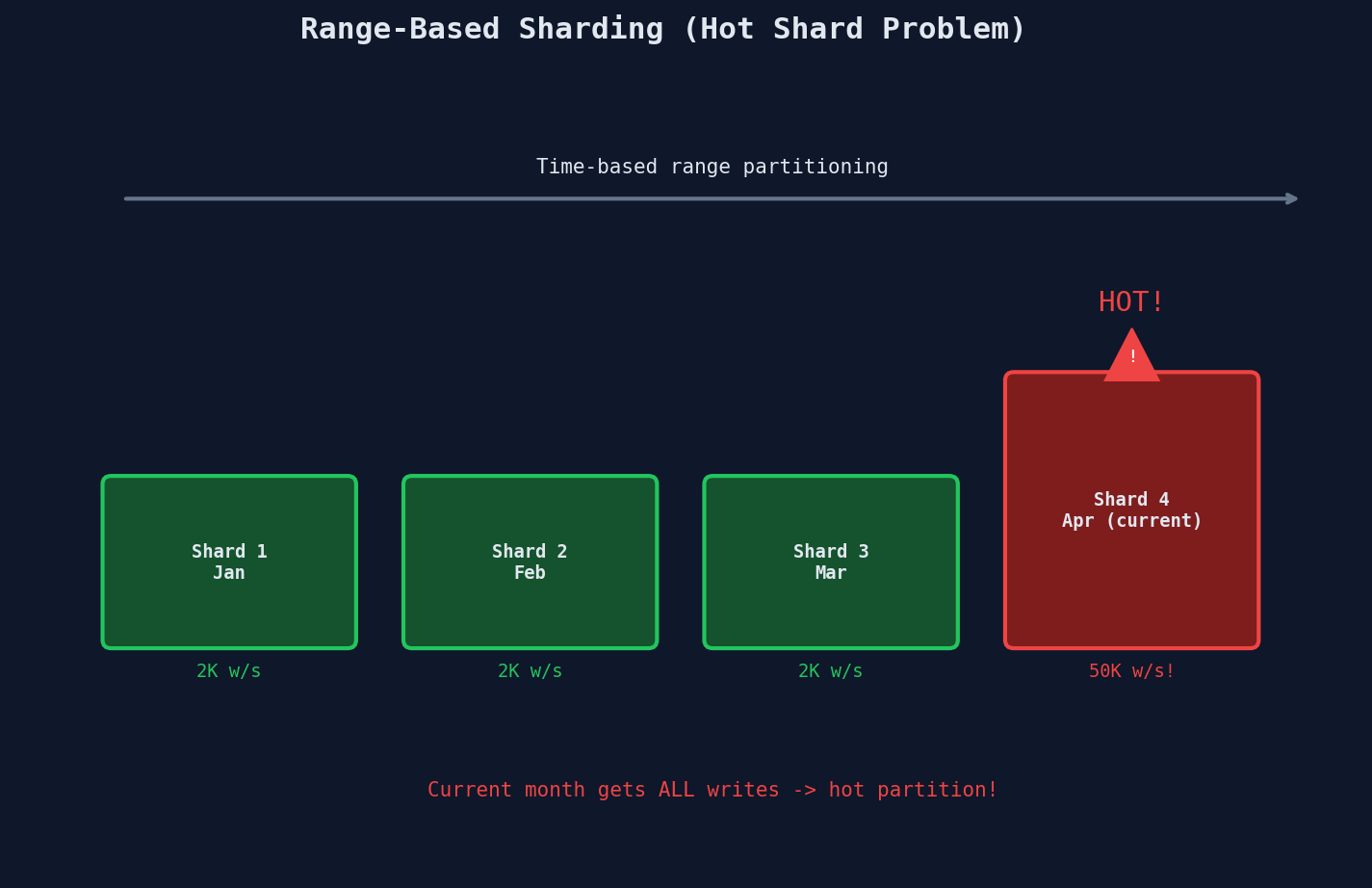 Range-Based Sharding Hot Spot