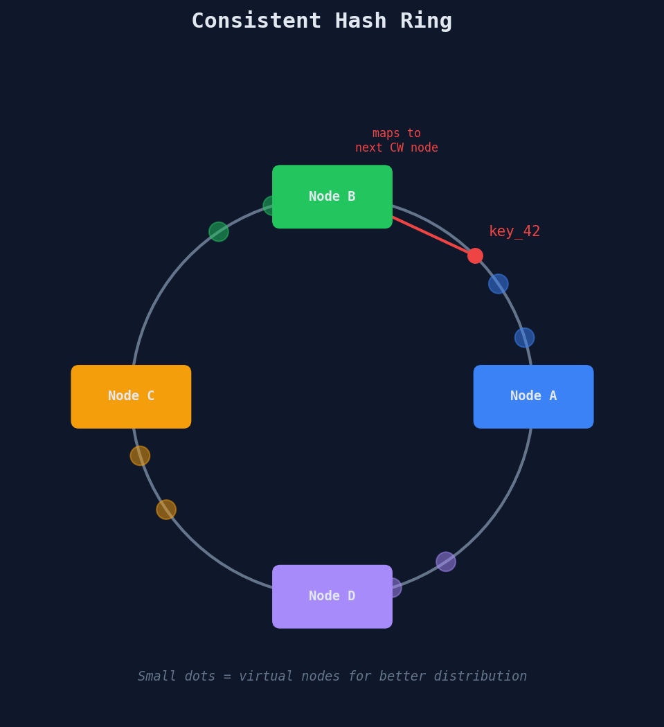 Consistent Hashing Ring